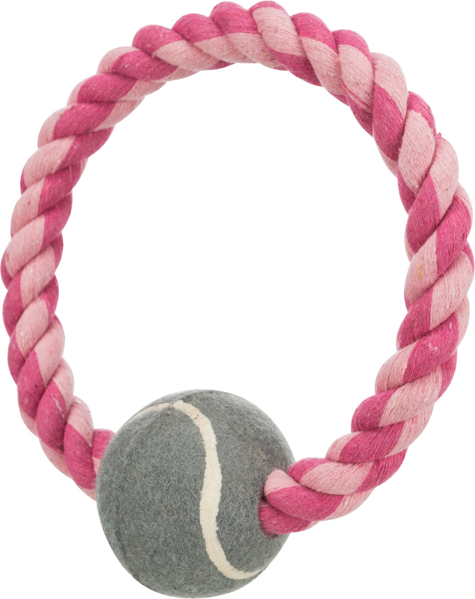 Tau Ring mit Tennisball, ø 6 cm/ø 18 cm