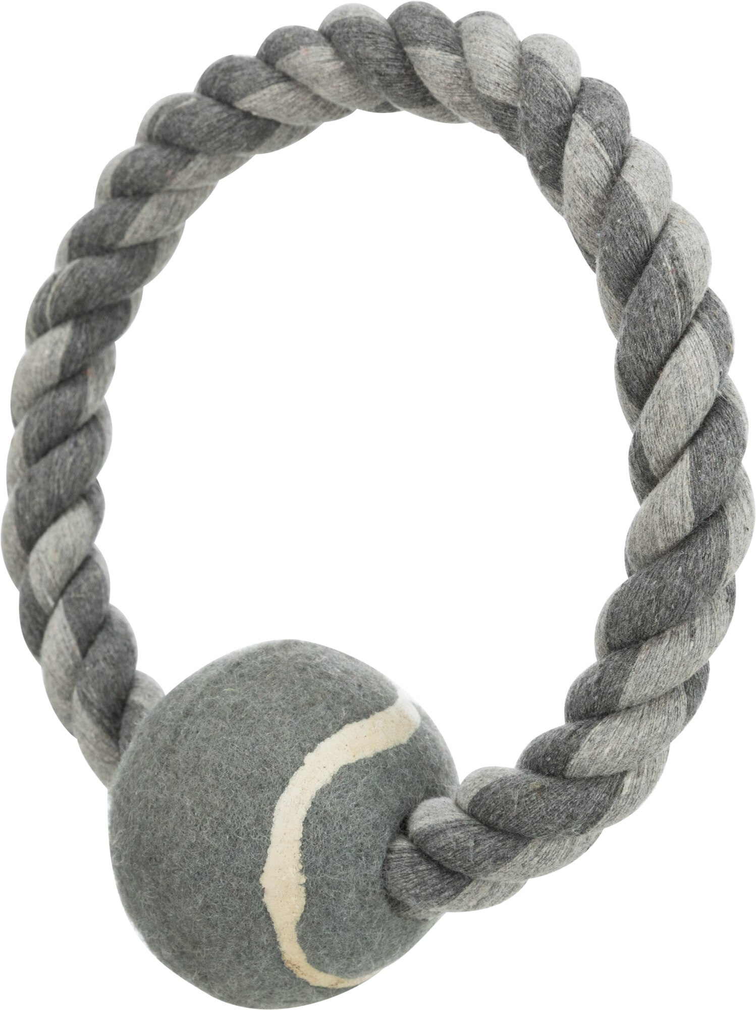 Tau Ring mit Tennisball, ø 6 cm/ø 18 cm