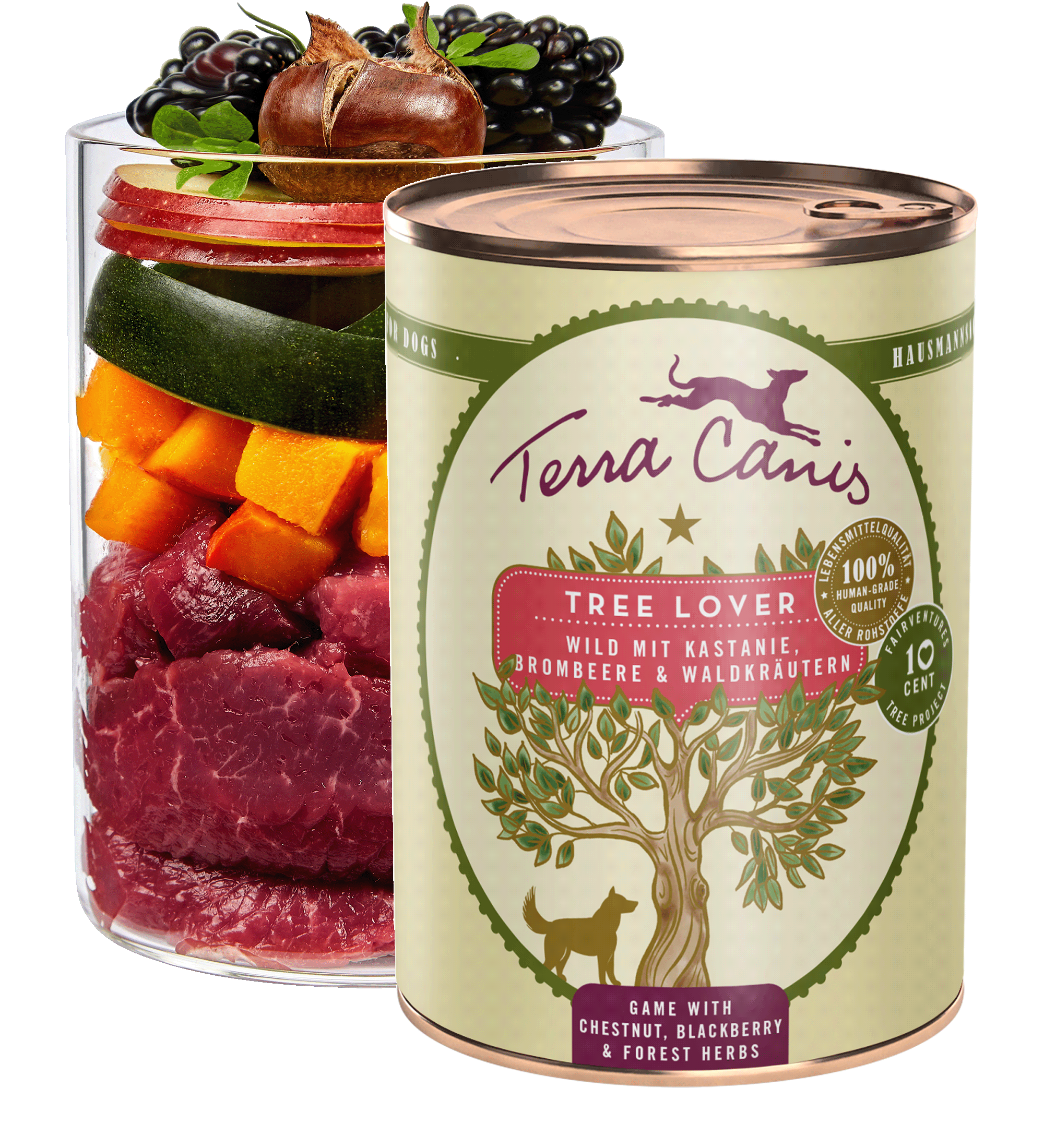 Tree Lover – Game with chestnut, blackberry and forest herbs