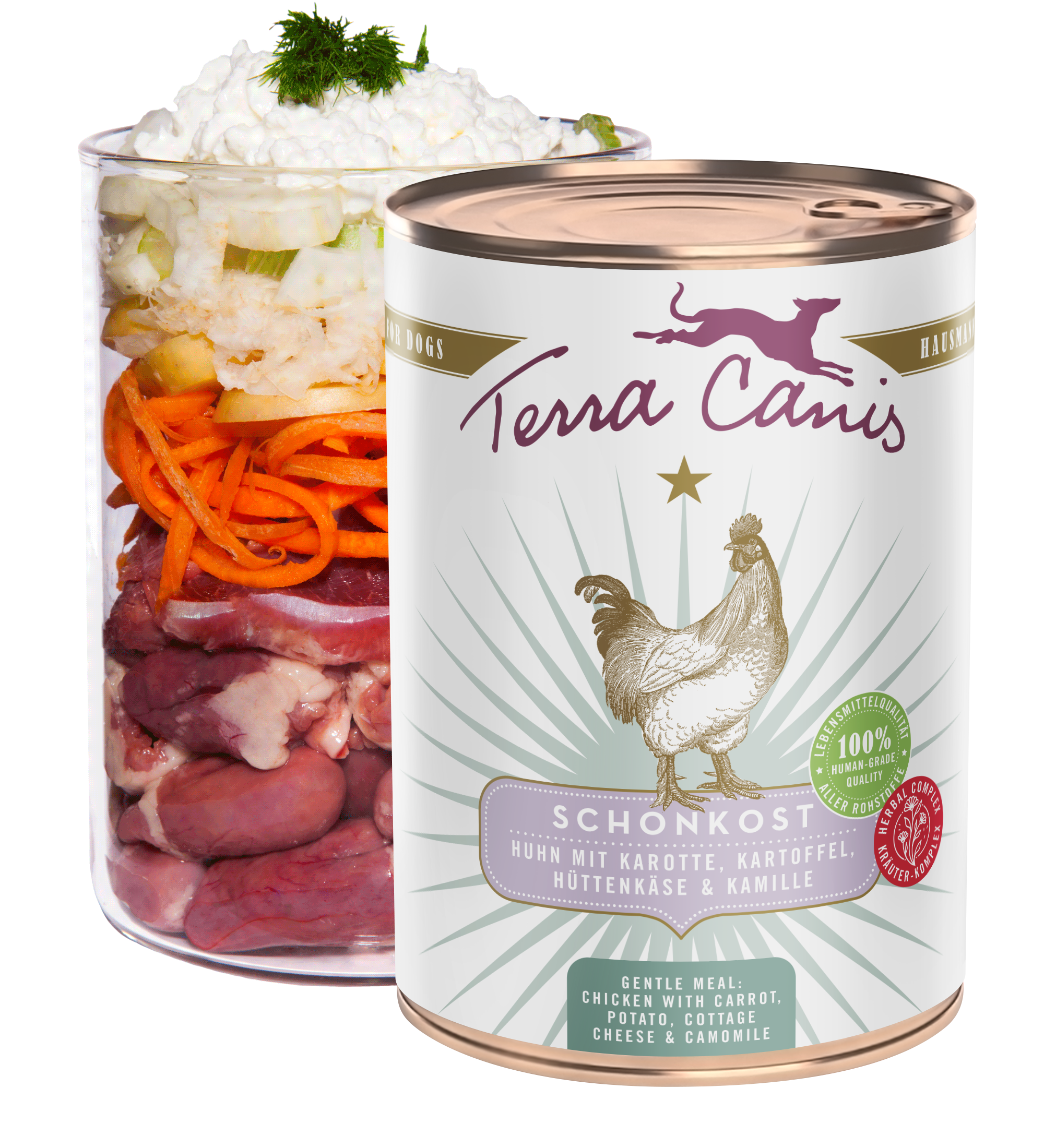 Régime gastro-intestinal, poulet