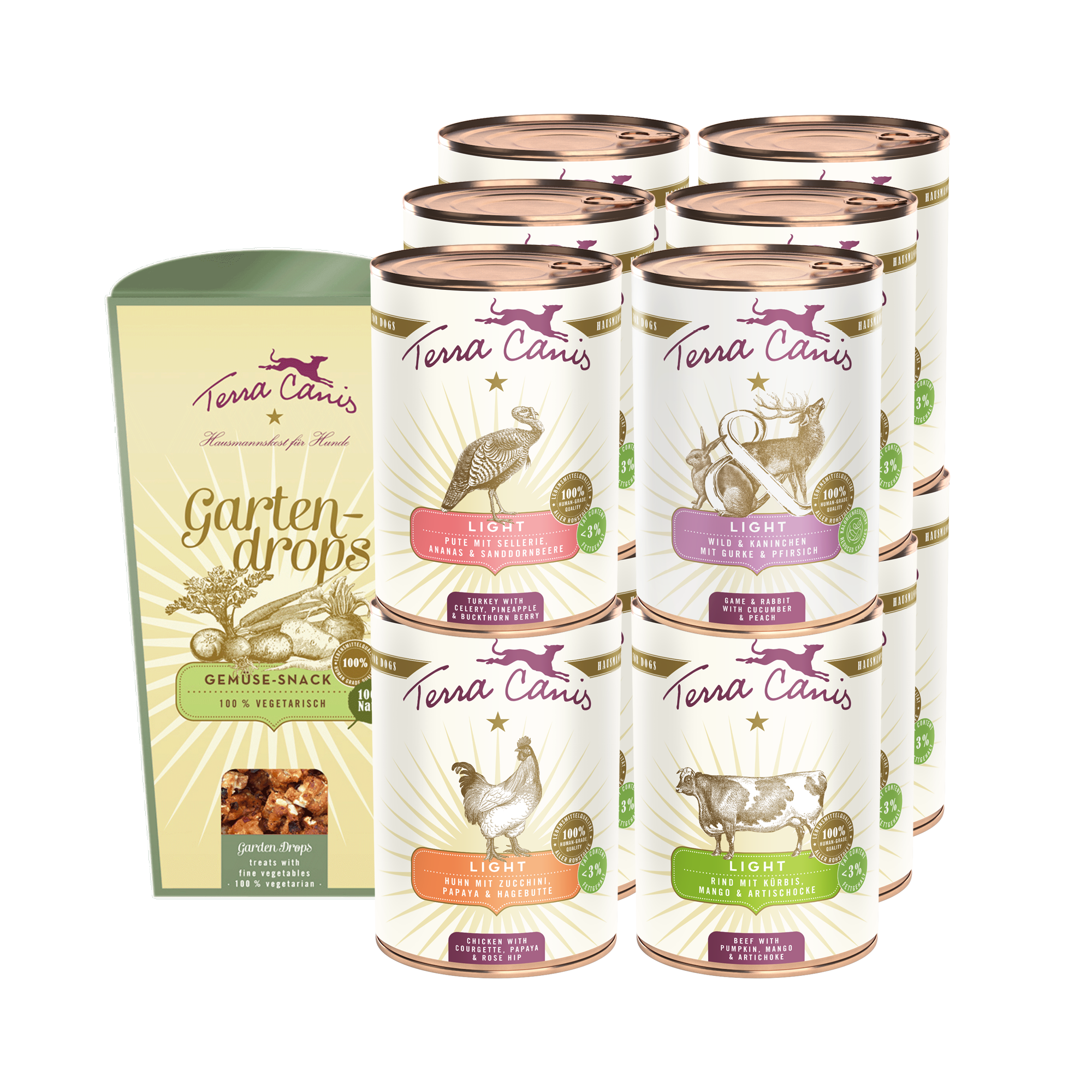 Paquet gourmet M - 12x 400g