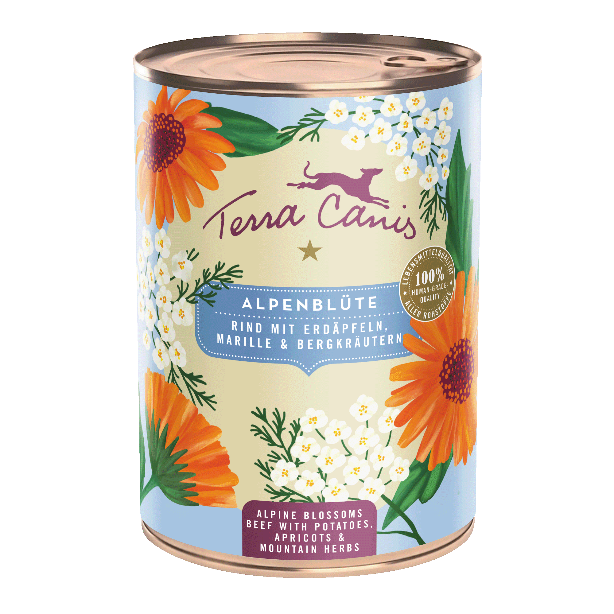 Alpine Blossoms: beef with potatoes, apricots and mountain herbs