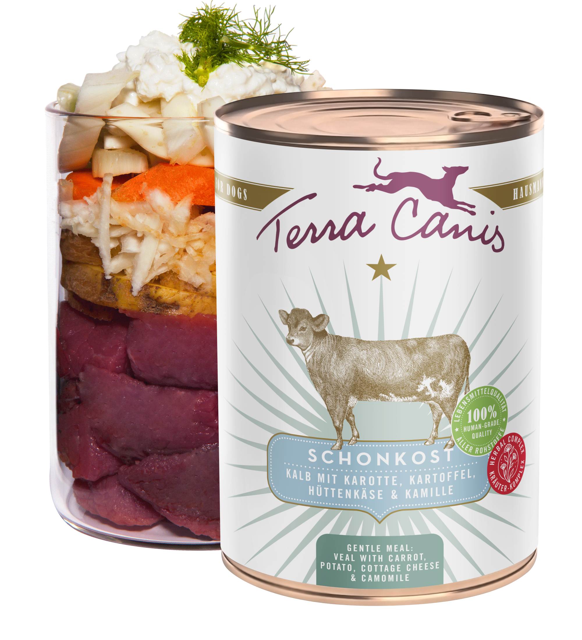 Gastrointestinal low-fat diet, veal