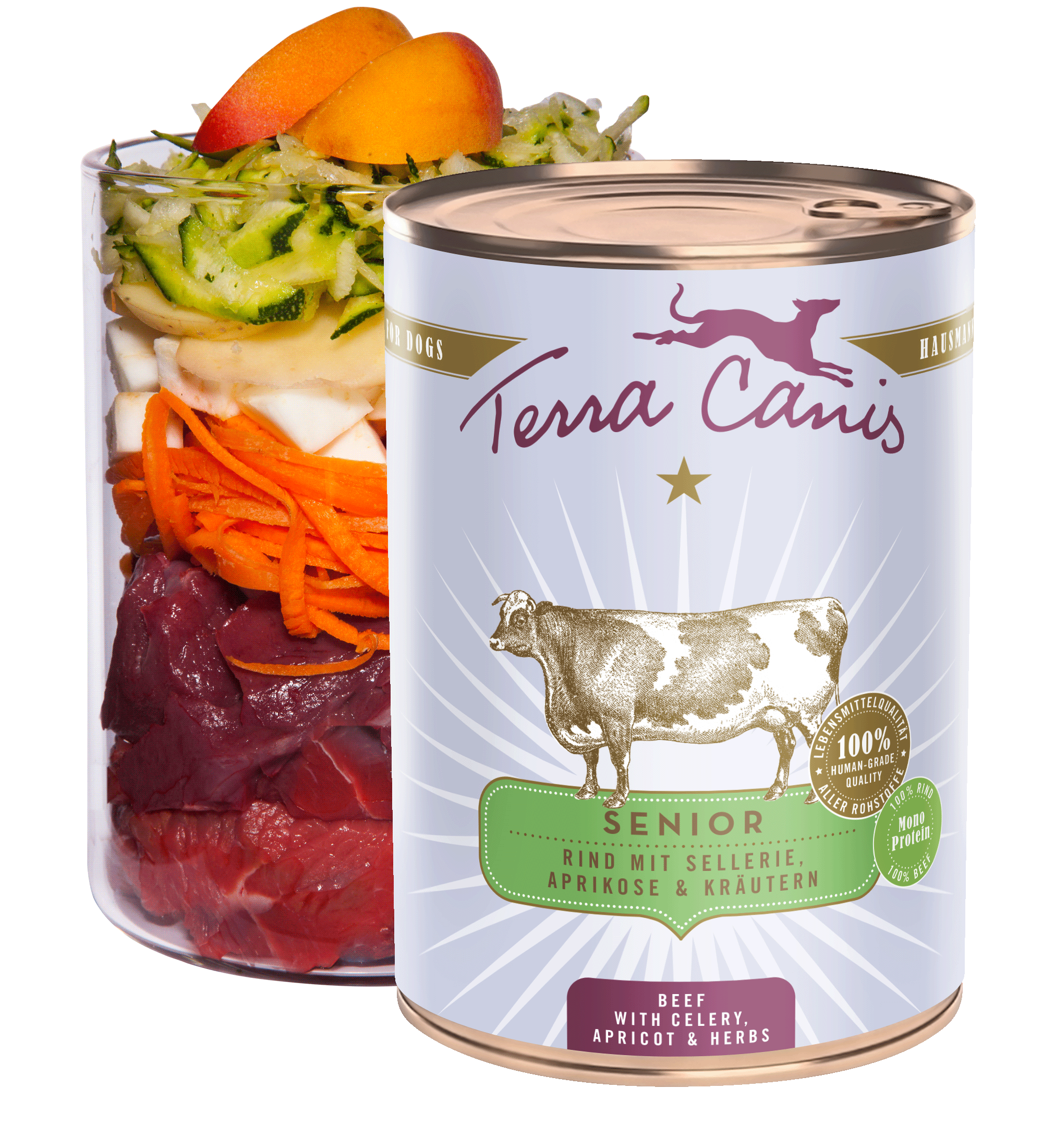 Beef with celery, apricot and medicinal herbs