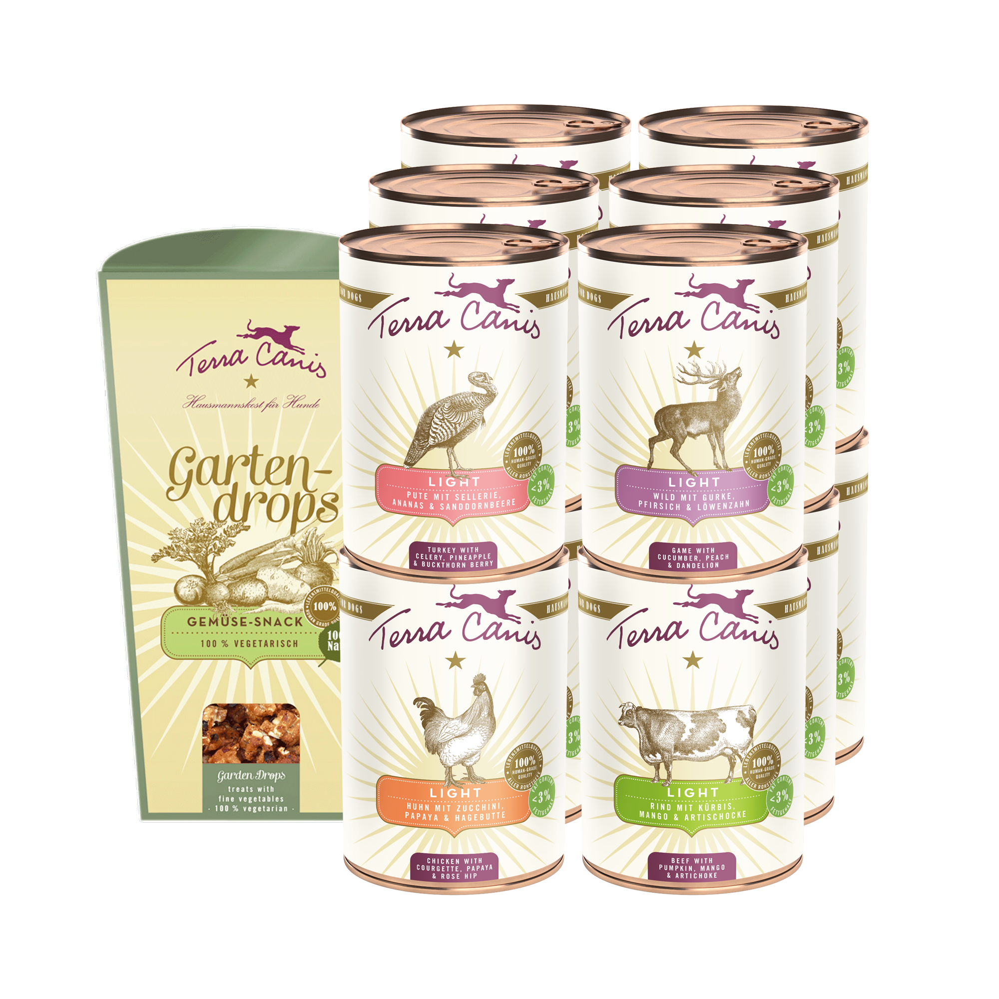 Paquet gourmet M - 12x 400g