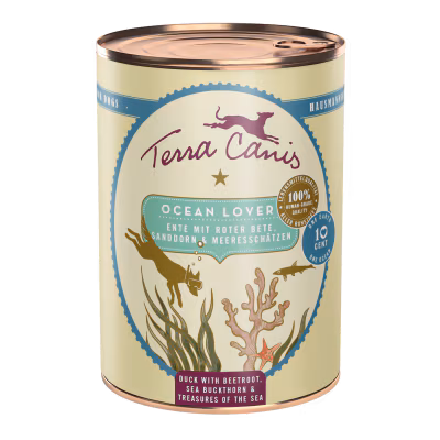 Ocean Lover – Ente mit Roter Bete, Sanddorn und Meeresschätzen
