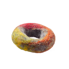 Toy Katze Filzring 7 cm, bunt