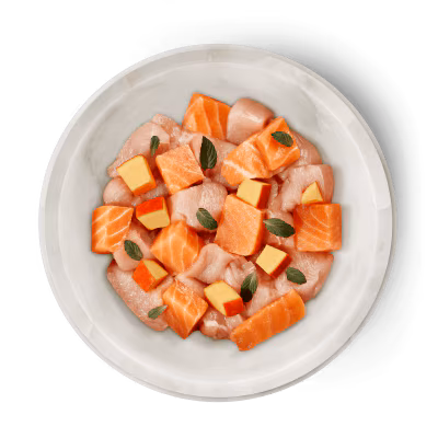 Lachs & Huhn